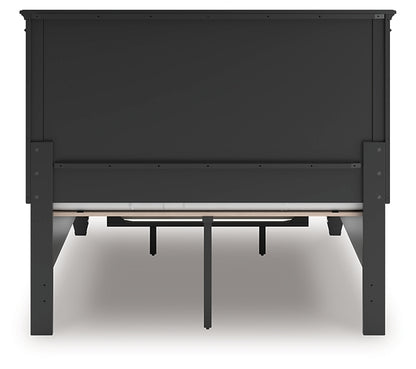 Lanolee  Panel Storage Bed