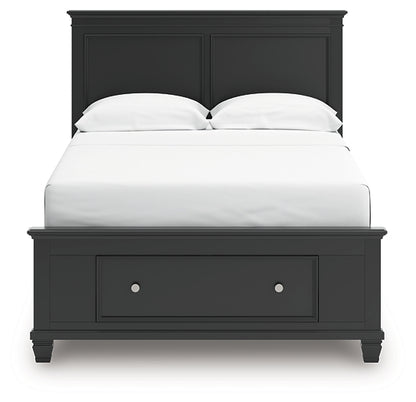 Lanolee  Panel Storage Bed