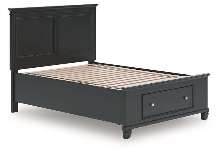Lanolee  Panel Storage Bed