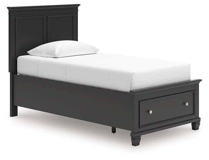 Lanolee  Panel Storage Bed