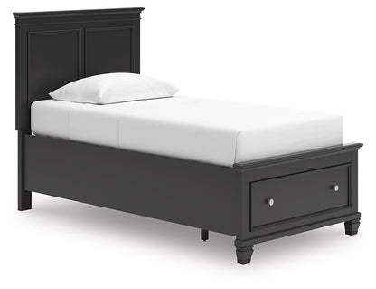 Lanolee  Panel Storage Bed