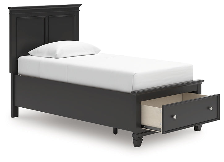 Lanolee  Panel Storage Bed