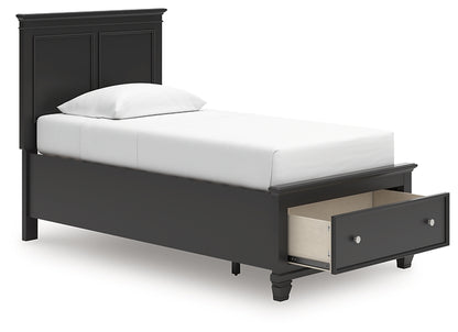 Lanolee  Panel Storage Bed