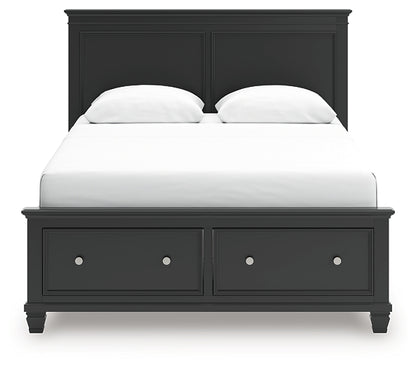 Lanolee  Panel Storage Bed