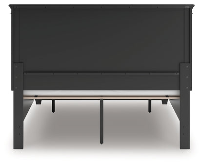 Lanolee  Panel Storage Bed