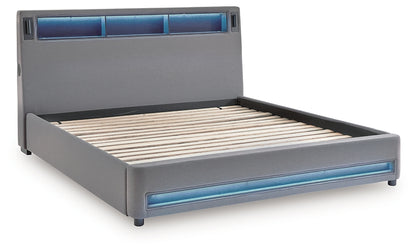 Verishaw California  Upholstered Bed