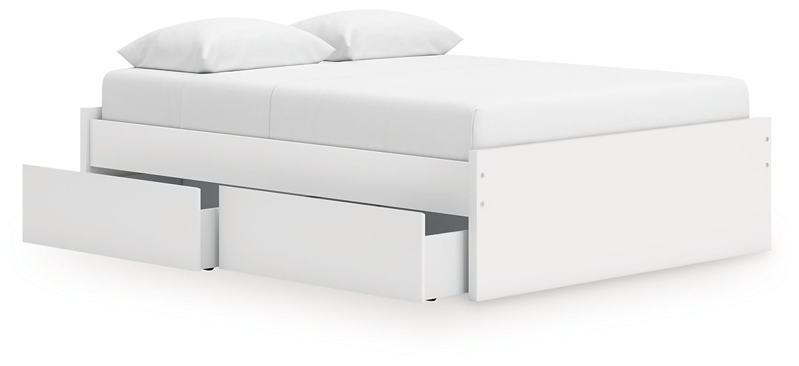 Onita  Platform Bed With 1 Side Storage