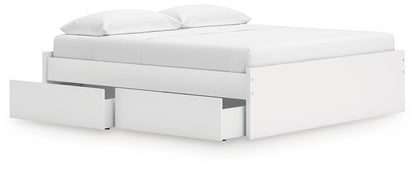 Onita  Platform Bed With 1 Side Storage