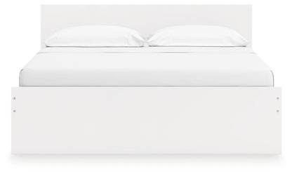 Onita  Panel Platform Bed With 2 Side Storage