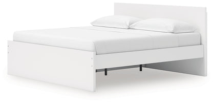 Onita  Panel Platform Bed With Storage