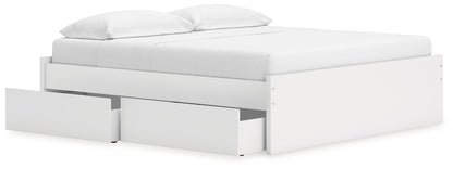 Onita  Platform Bed With 2 Side Storage