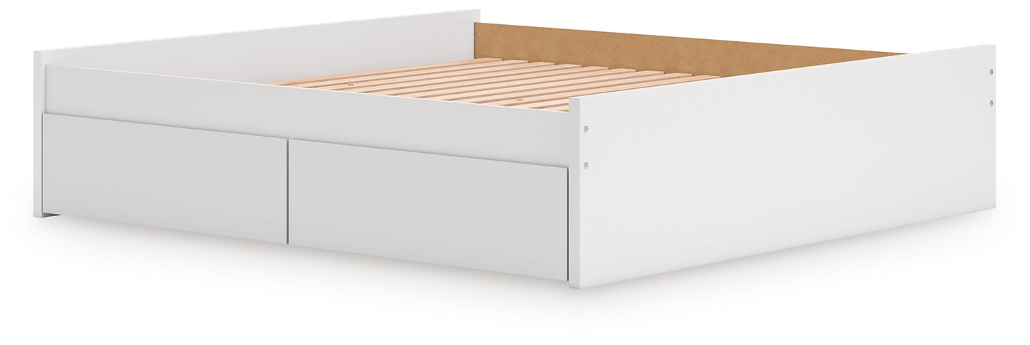 Onita  Platform Bed With 2 Side Storage