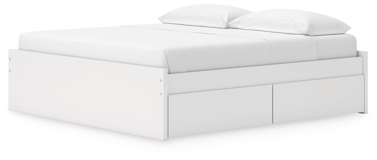 Onita  Platform Bed With 2 Side Storage