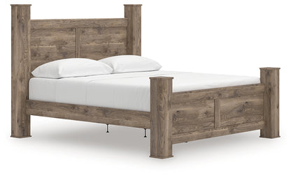Rusticott  Poster Bed