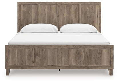 Rusticott  Panel Bed