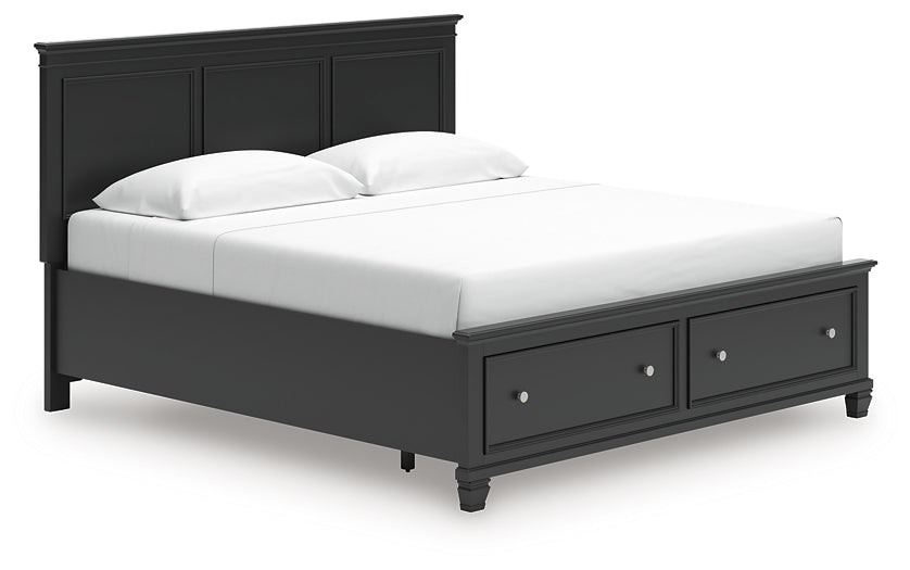 Lanolee  Panel Storage Bed