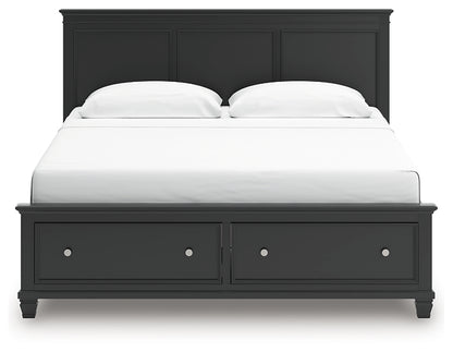 Lanolee  Panel Storage Bed