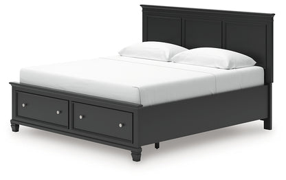 Lanolee  Panel Storage Bed