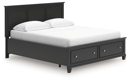 Lanolee California  Panel Storage Bed