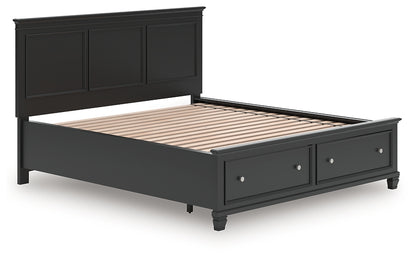 Lanolee California  Panel Storage Bed