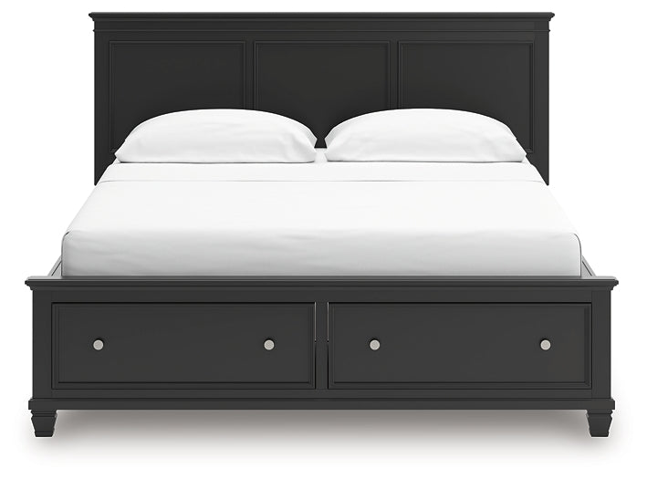 Lanolee California  Panel Storage Bed