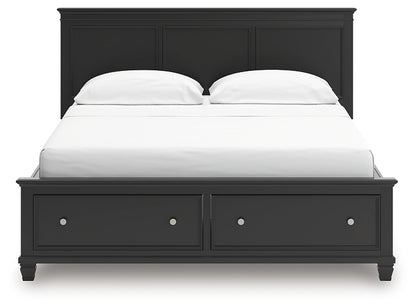 Lanolee California  Panel Storage Bed