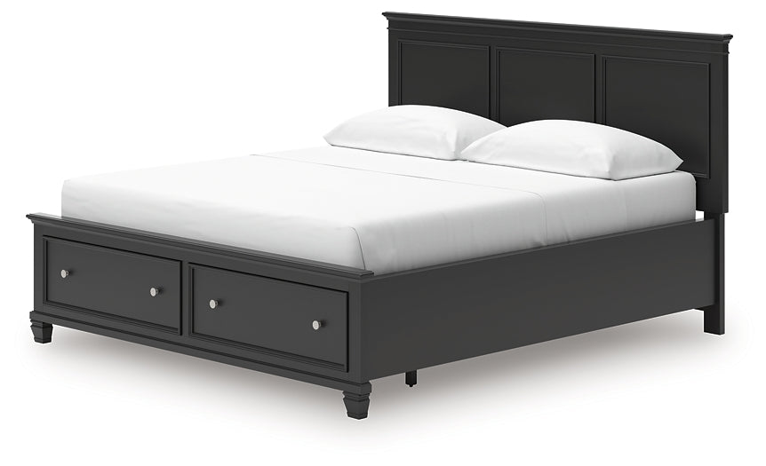 Lanolee California  Panel Storage Bed