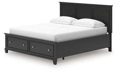 Lanolee California  Panel Storage Bed
