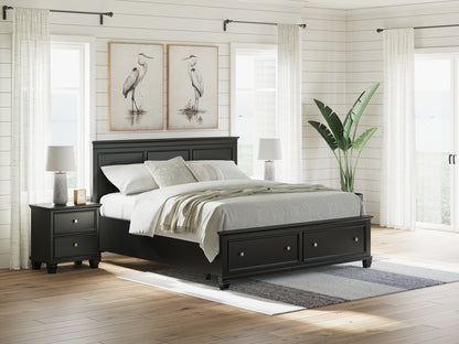 Lanolee California  Panel Storage Bed