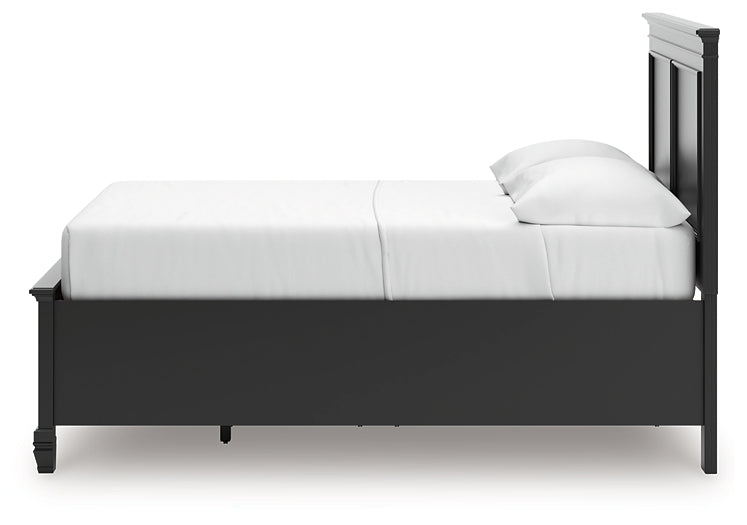 Lanolee  Panel Storage Bed