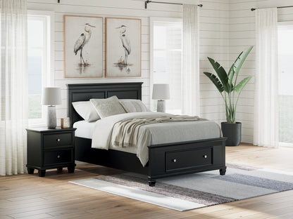 Lanolee  Panel Storage Bed