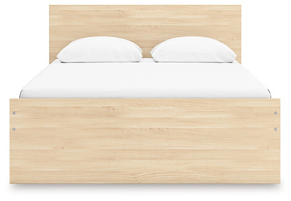 Onita  Panel Platform Bed With 1 Side Storage