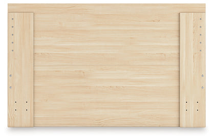 Onita  Panel Platform Bed With 1 Side Storage