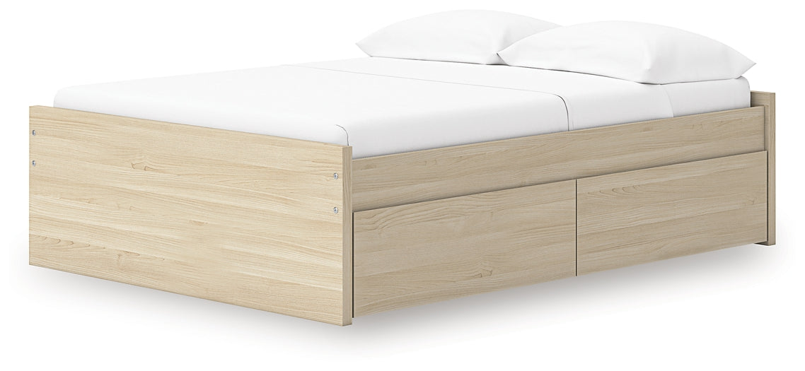 Onita  Platform Bed With 2 Side Storage