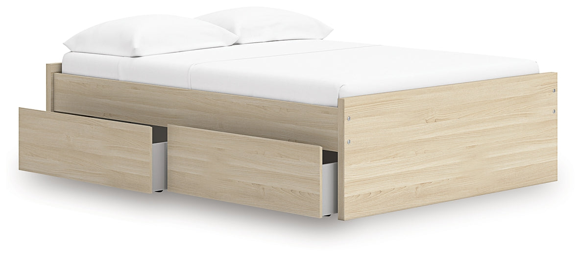 Onita  Platform Bed With 2 Side Storage