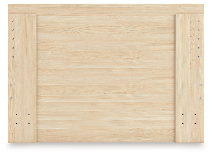 Onita  Panel Platform Bed With 1 Side Storage