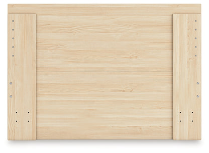 Onita  Panel Platform Bed With 1 Side Storage