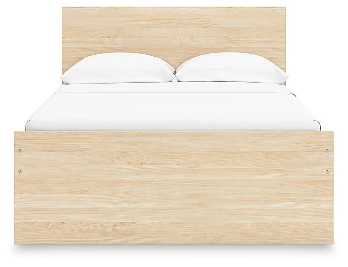 Onita  Panel Platform Bed With 1 Side Storage