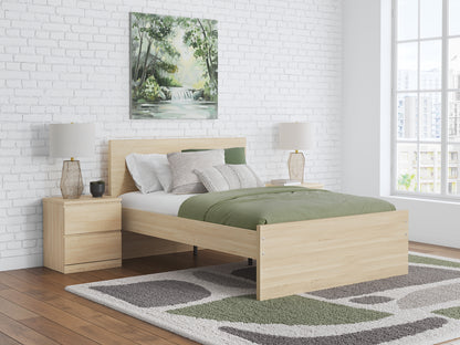 Onita  Panel Platform Bed With 1 Side Storage