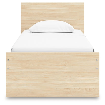 Onita  Panel Platform Bed With 1 Side Storage