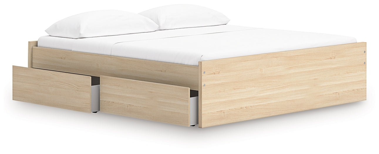Onita  Platform Bed With 2 Side Storage