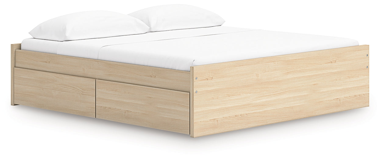Onita  Platform Bed With 2 Side Storage