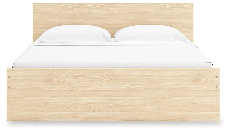 Onita  Panel Platform Bed With 1 Side Storage