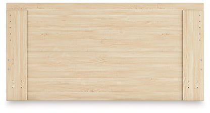 Onita  Panel Platform Bed With 1 Side Storage