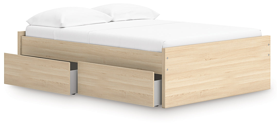 Onita  Platform Bed With 1 Side Storage