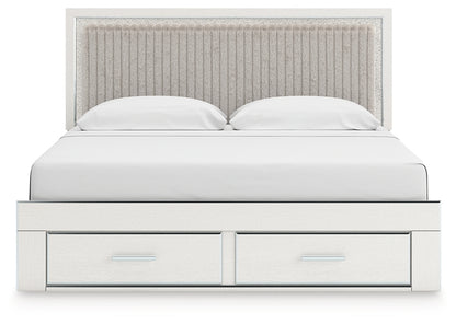 Zuraleus  Upholstered Panel Platform Storage Bed