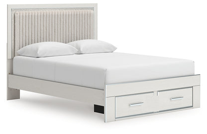 Zuraleus  Upholstered Panel Platform Storage Bed