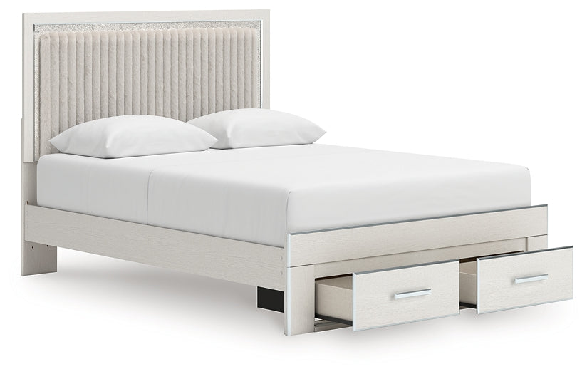 Zuraleus  Upholstered Panel Platform Storage Bed
