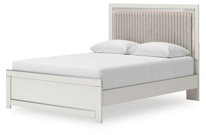 Zuraleus  Upholstered Panel Platform Bed