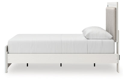 Zuraleus  Upholstered Panel Platform Bed